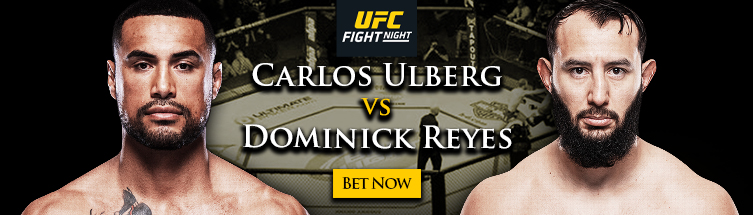 Bet on UFC Fight Night: Ulberg vs. Reyes Online